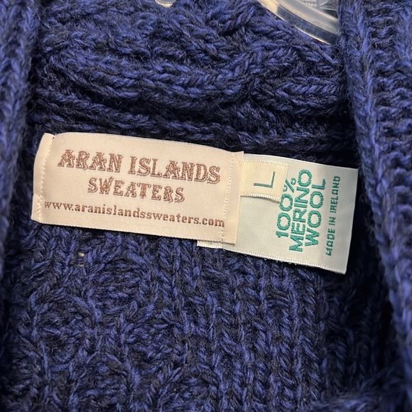 Authentic Aran Islands Hand-woven Sweater. Brand new! Women’s Large - Picture 5 of 5